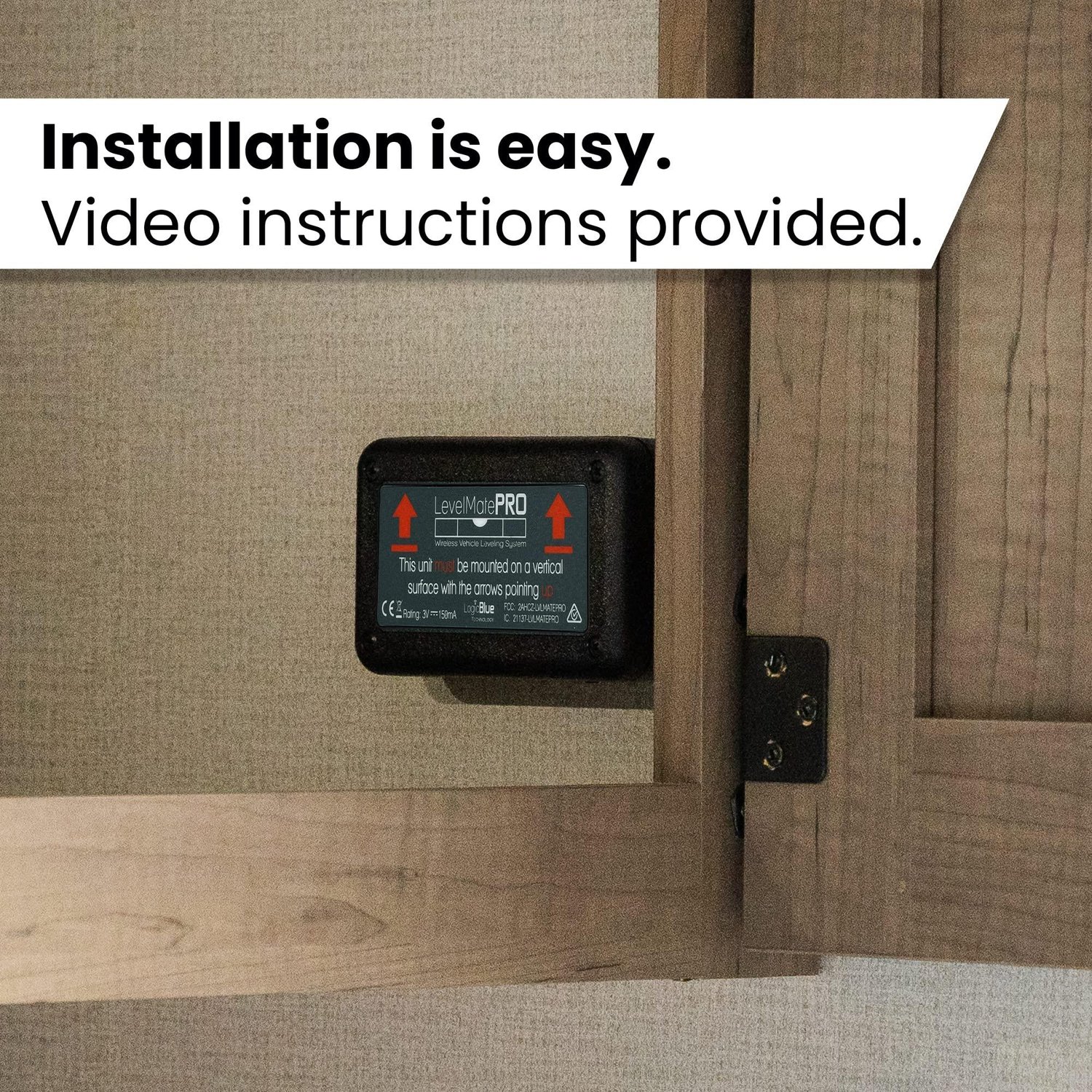 LogicBlue Technology LevelMatePRO Wireless Vehicle leveling system