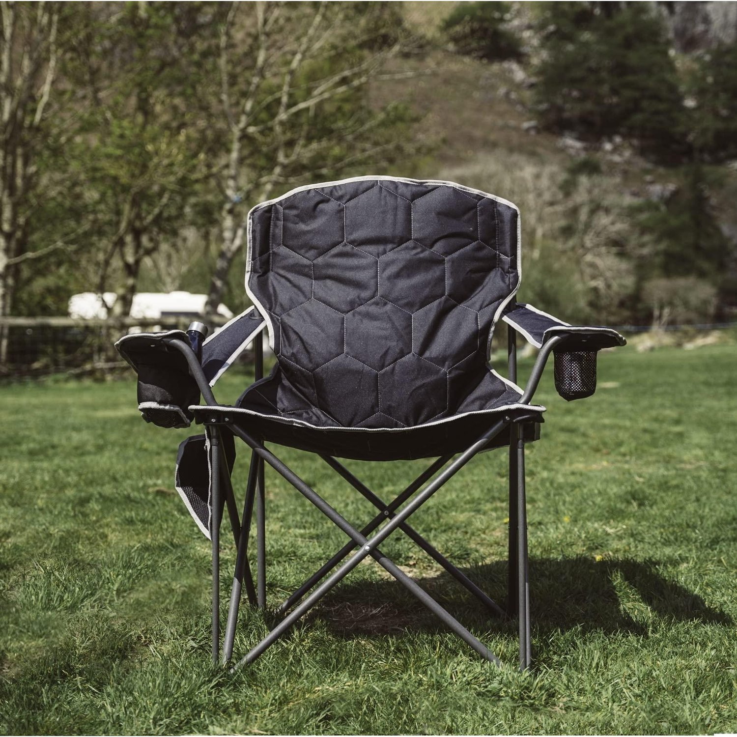 Sunnyfeel XL Oversized Camping Chair for Adults Heavy Duty Big Tall 500