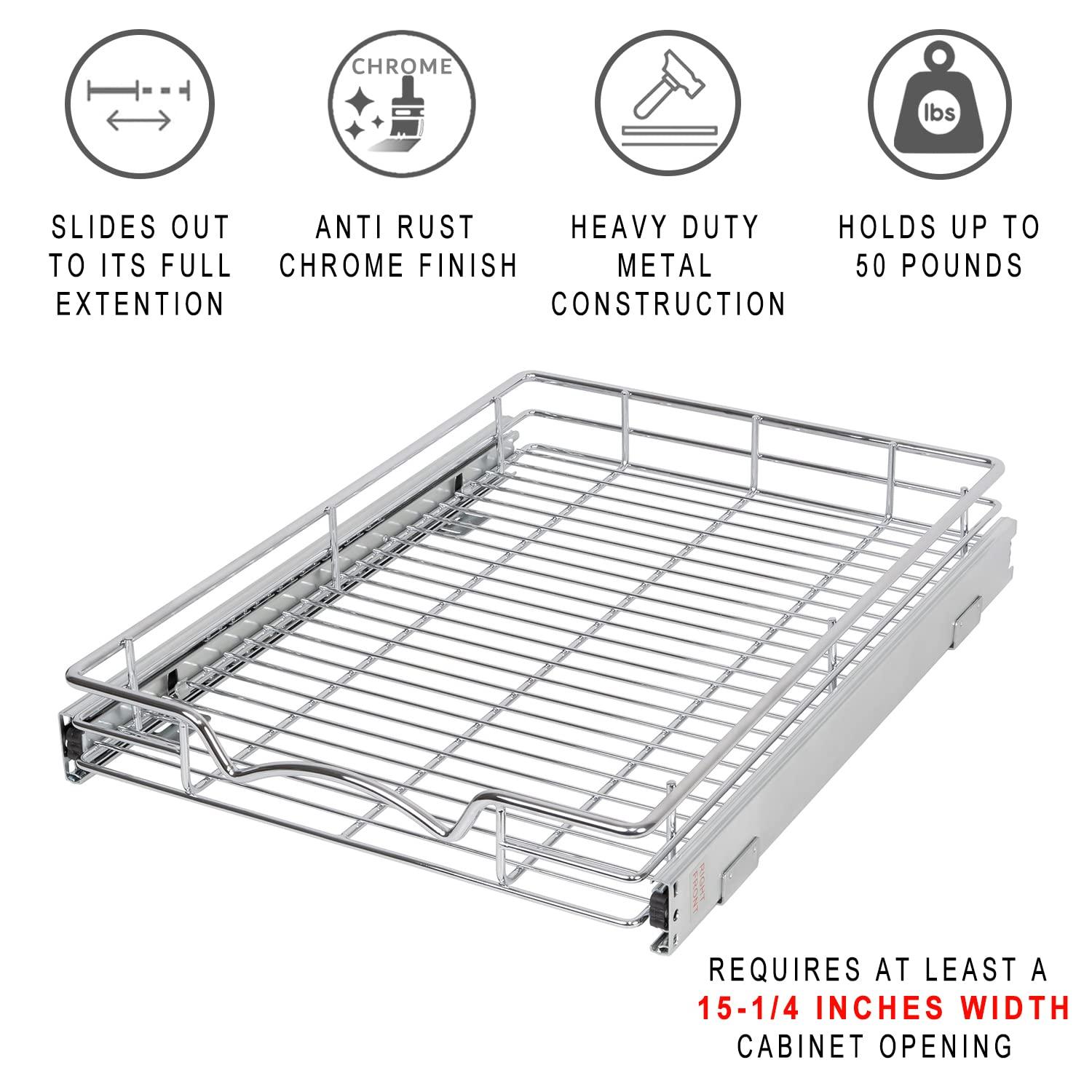Hold N Storage Pull Out Drawer Organization