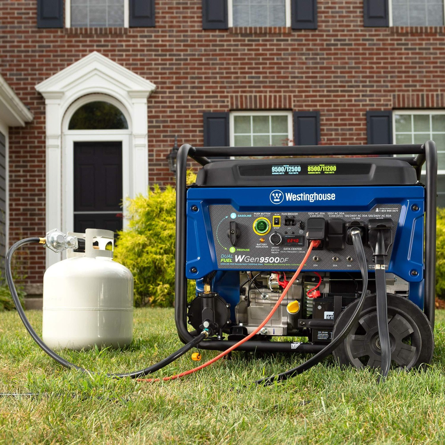 Westinghouse Dual Fuel Portable Generator 12500 Watt