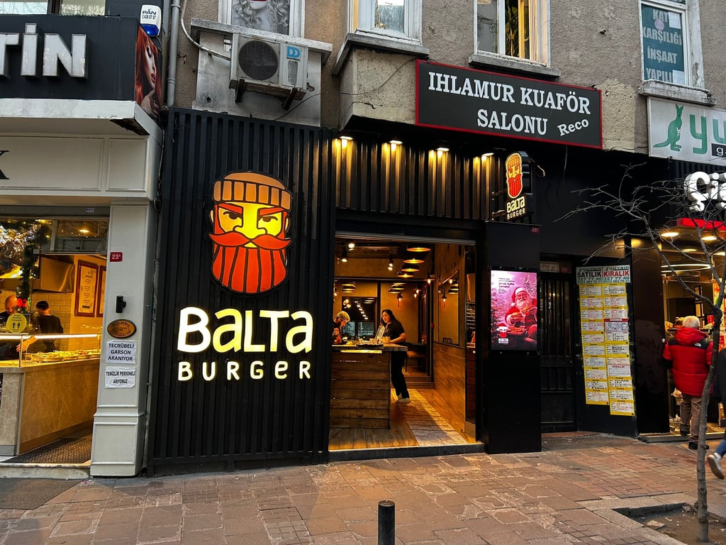 Balta Burger Beşiktaş