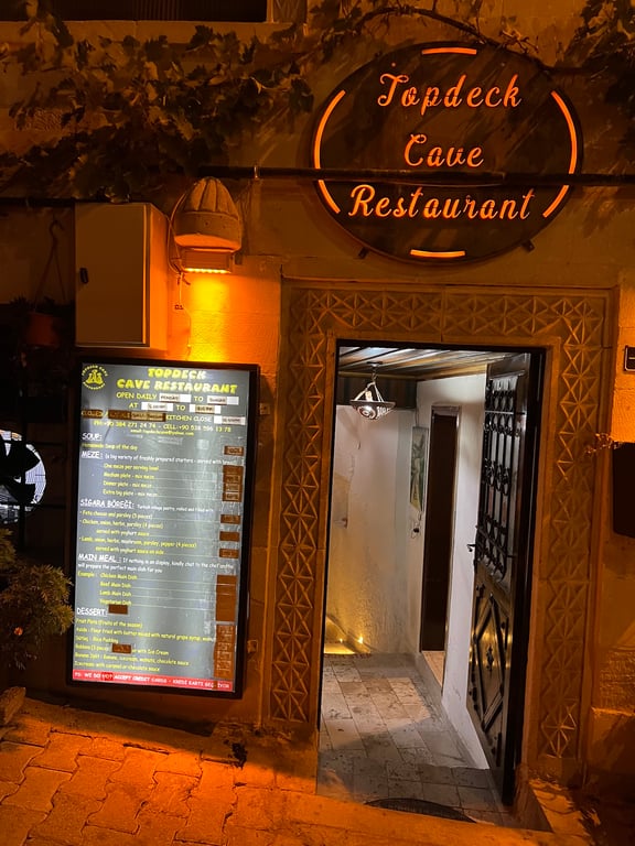 Topdeck Cave Restaurant