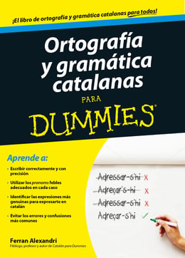 Ortografía y gramática catalanas para Dummies – Catàleg - eBiblio Illes  Balears (eBiblio)