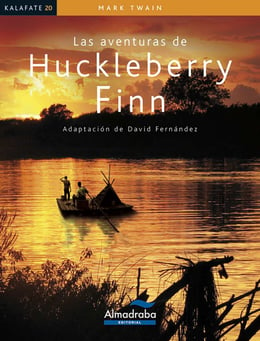 Imagen de la portada (Las aventuras de Huckleberry Finn)