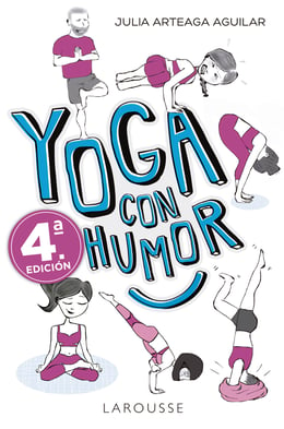 Imagen de la portada (Yoga con humor)