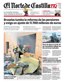 Imagen de la portada (El Norte de Castilla - 20/4/2024)