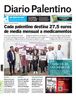 Imagen de la portada (Diario Palentino - 26/4/2024)