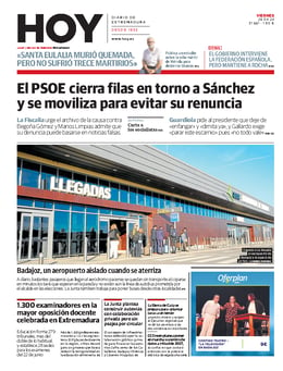 Imagen de la portada (Hoy Plasencia - 26/4/2024)