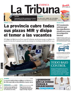 Imagen de la portada (La Tribuna de Cuenca - 23/4/2024)