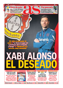 Imagen de la portada (Diario AS Madrid - 20/4/2024)