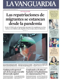 Imagen de la portada (La Vanguardia - 29/3/2024)