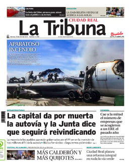 Imagen de la portada (La Tribuna de Ciudad Real - 19/4/2024)