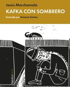 Imagen de la portada (Kafka con sombrero)