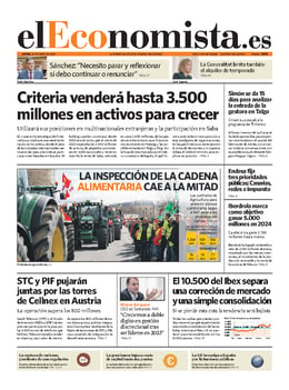 Imagen de la portada (El Economista - 25/4/2024)