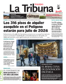 Imagen de la portada (La Tribuna de Toledo - 27/3/2024)