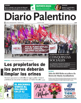 Imagen de la portada (Diario Palentino - 2/5/2024)