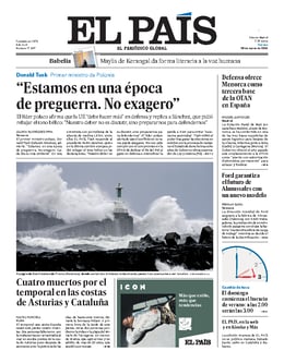 Imatge de la portada (El País - 29/3/2024)