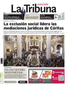 Imagen de la portada (La Tribuna de Albacete - 29/3/2024)