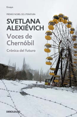 Imagen de la portada (Voces de Chernóbil)