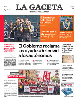 Imagen de la portada (Gaceta Salamanca - 2/5/2024)