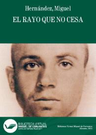 Imagen de la portada (El rayo que no cesa)