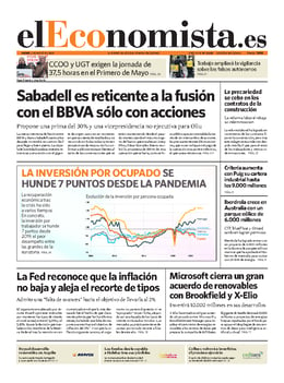 Imagen de la portada (El Economista - 2/5/2024)