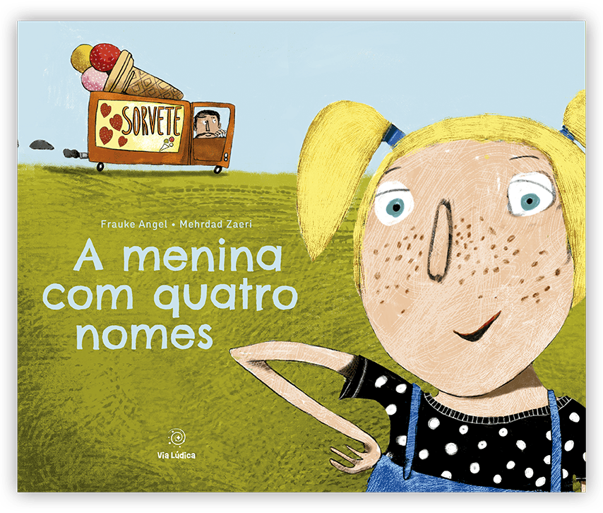capa a menina com quatro nomes