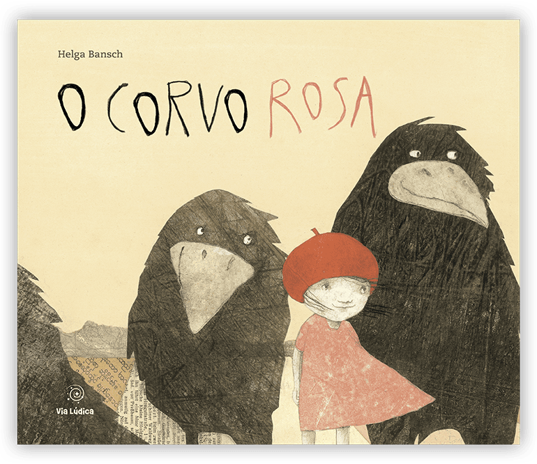 capa o corvo rosa
