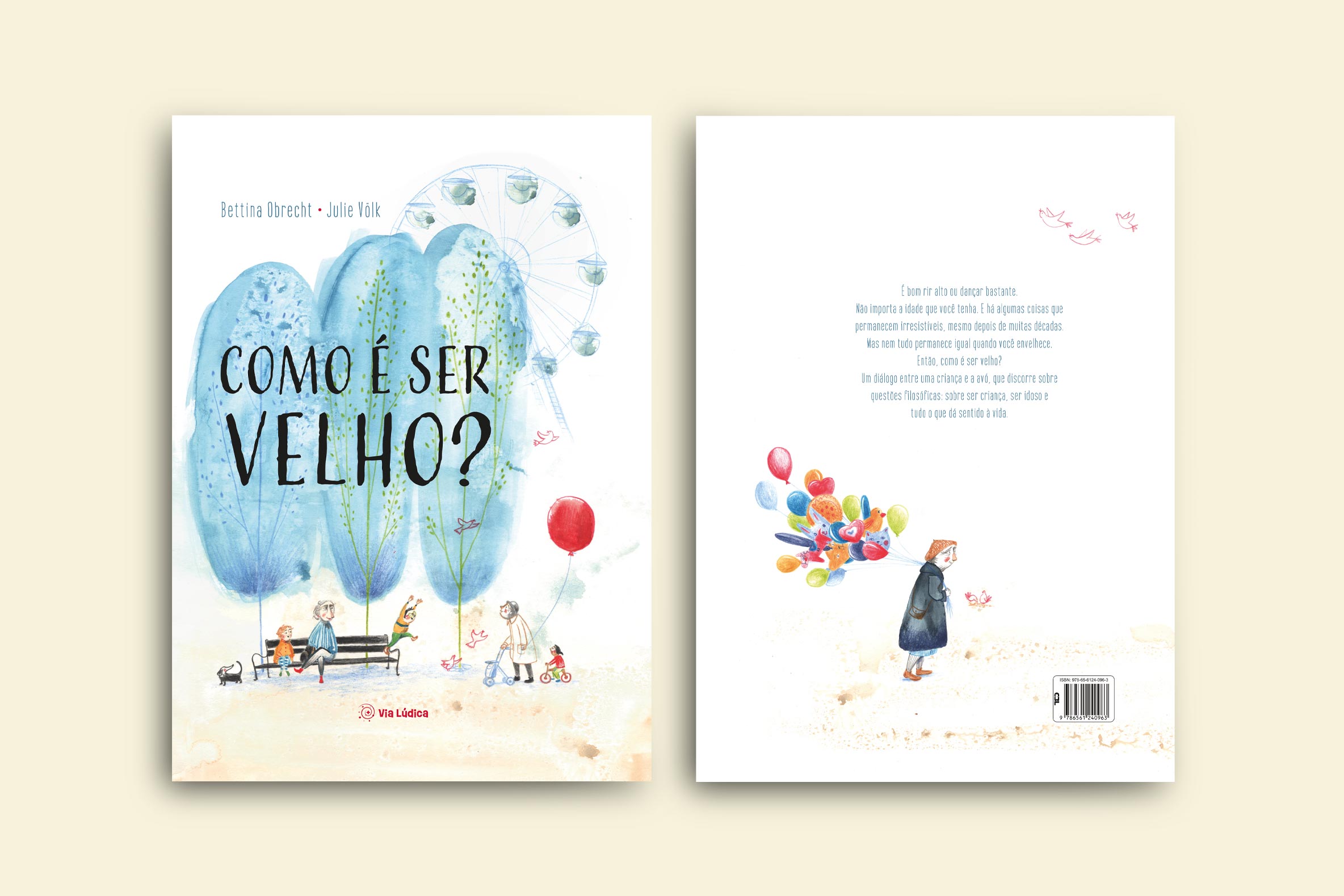 capa livro como e ser velho colecao avulsa um senhor sentando no banco de uma praca com seu neto e algumas outras pessoas ao redor via ludica