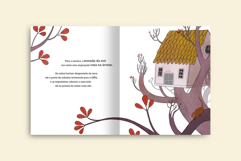 para a menina a casa da avo era como uma engracada casa na arvore livro o som na caixa colecao avulsa