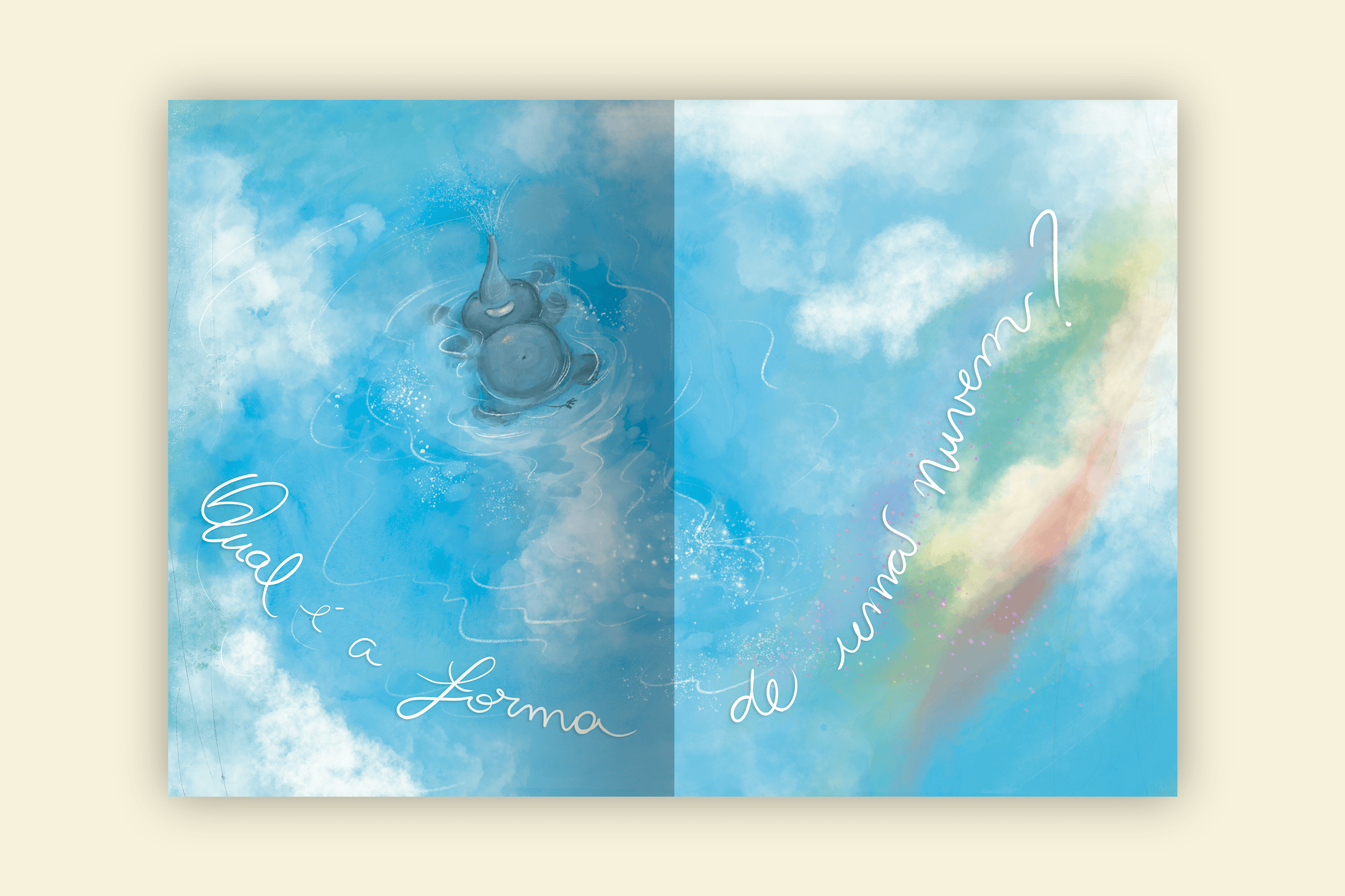 qual o sabor do arco iris nuvens arco iris editora via ludica