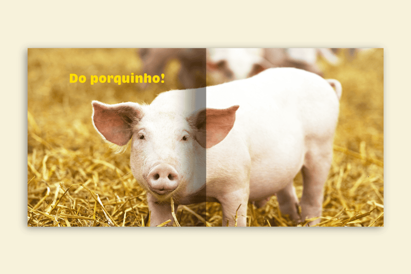 de quem e esse nariz porquinho andando no feno editora via ludica