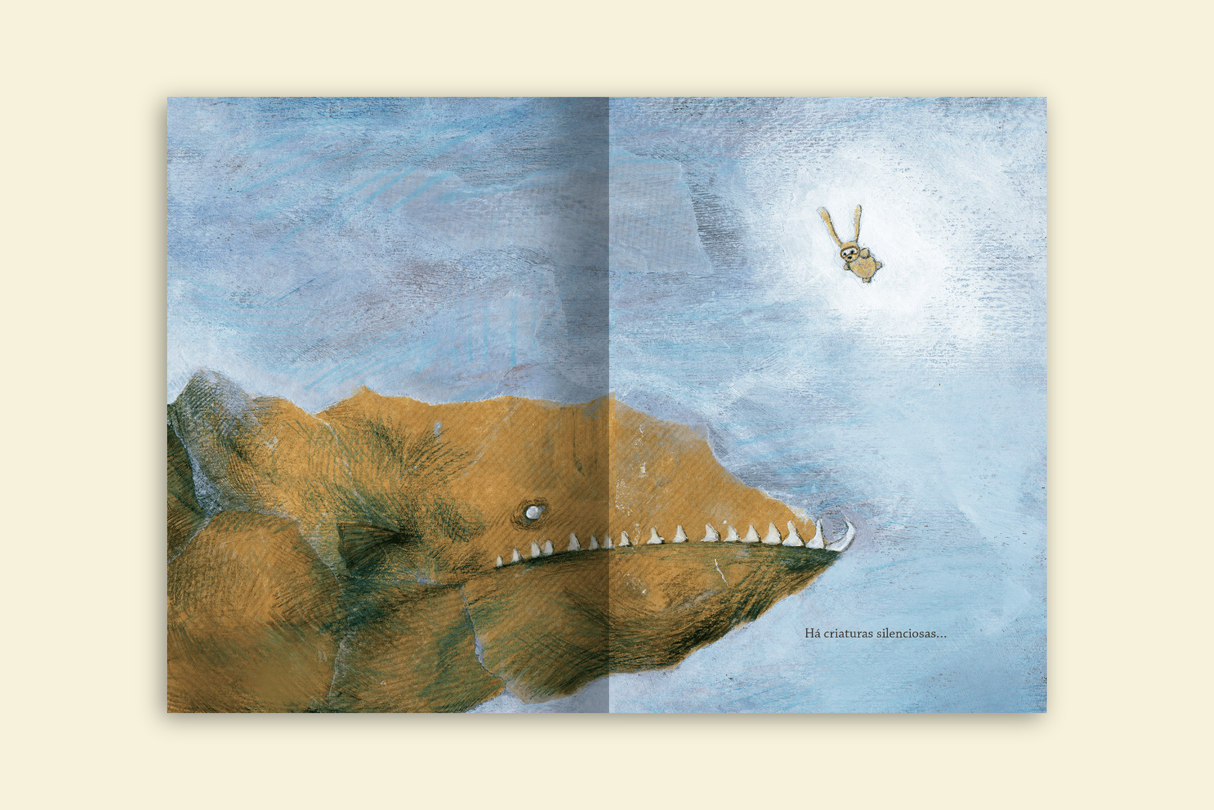 tito e o mar coelhinho no fundo do mar vendo criatura abissal editora via ludica