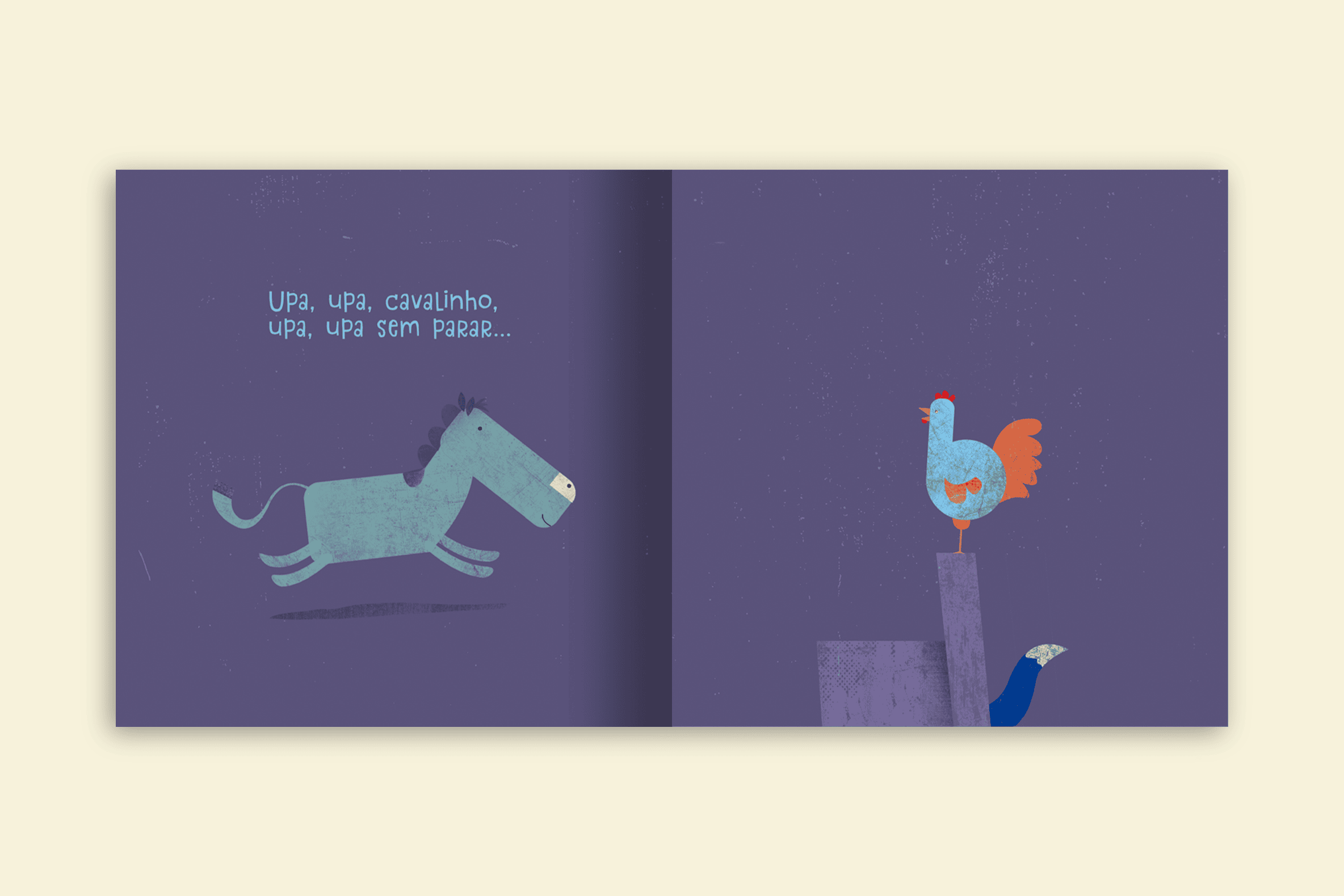 upa upa cavalinho cavalinho cavalgando em direção a galinha editora via ludica
