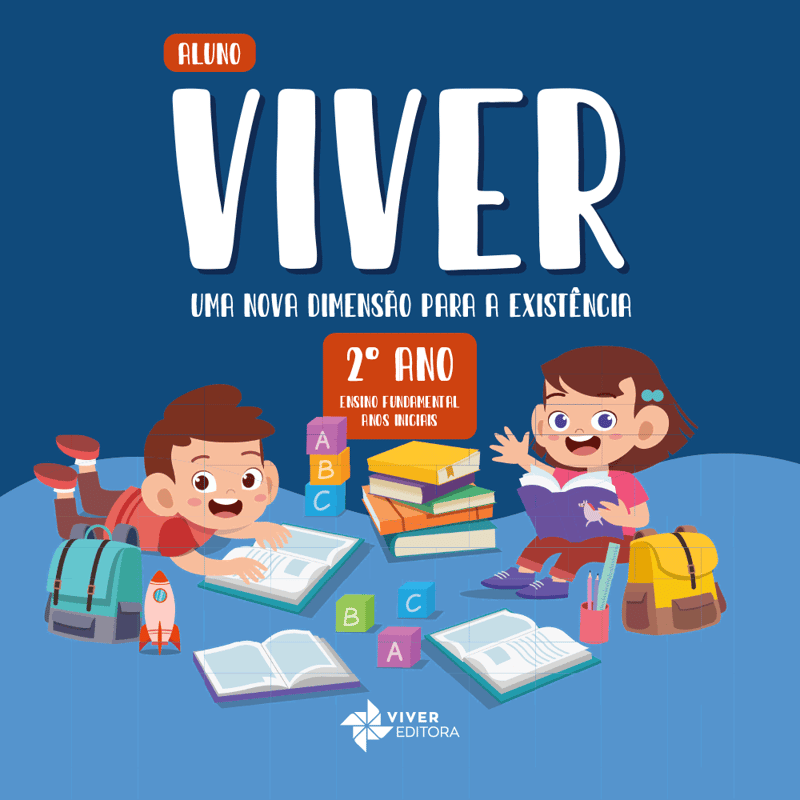 capa livro do aluno uma nova dimensao para existencia segundo ano ensino fundamental anos iniciais projeto viver