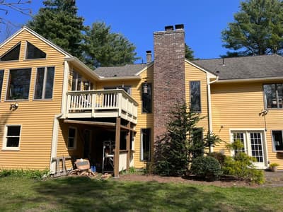 Exterior Painting Project in Belchertown, MA - exterior painting Springfield MA