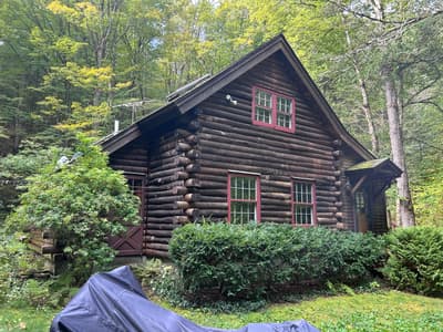 Exterior Cabin Stain, Western MA - exterior painting Springfield MA
