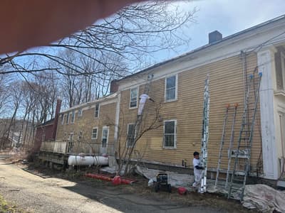 Full Exterior Repaint in Montague, MA before - exterior painting Springfield MA