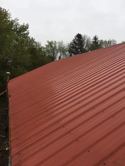 Roof Coating Project in Western MA - exterior painting Springfield MA