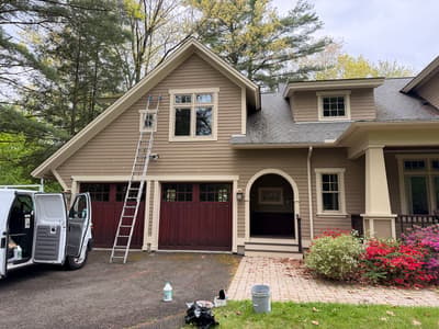 Amherst Exterior with LITH Carpentry, MA before - exterior painting Springfield MA