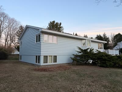 Exterior Painting and new Gutters in Amherst, MA after - exterior painting Springfield MA