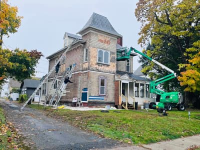 Exterior Painting Project in Holyoke, MA - exterior painting Springfield MA