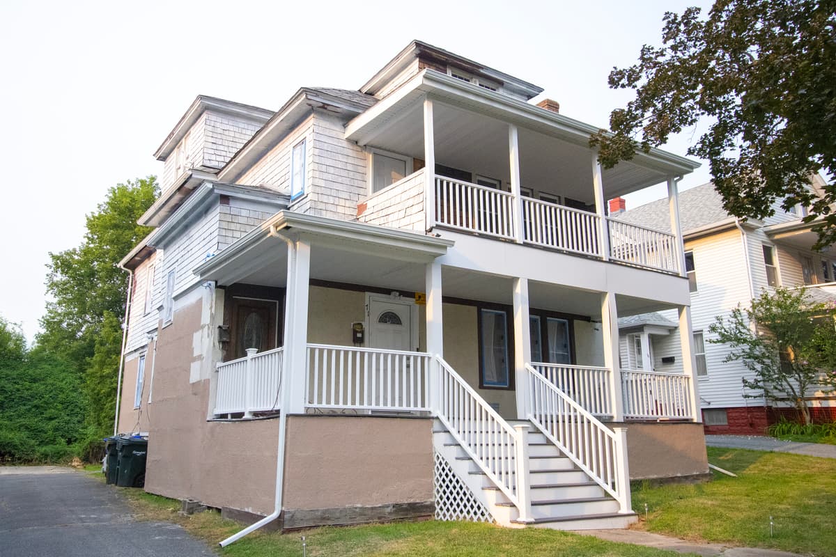 Exterior Painting in Springfield's Forest Park, MA before - exterior painting Springfield MA