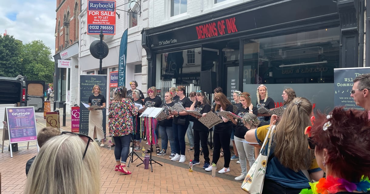 Sadler Gate street party hailed a huge success by organisers, Derby Cathedral Quarter Business Improvement District (BID)