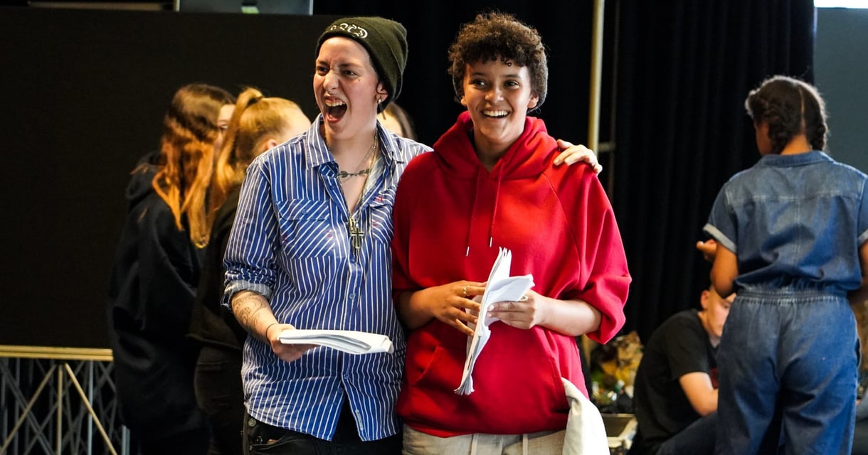 Making It Up: The Improvised Comedy Group Sharing