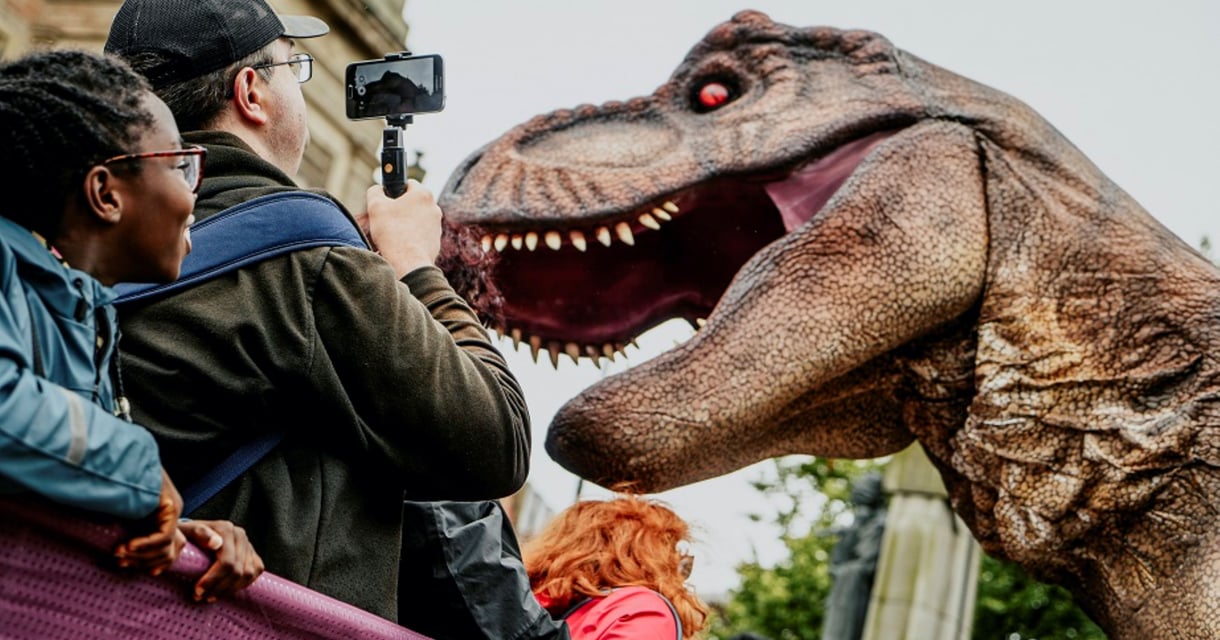 Mighty life-like dinosaurs return to Derby city centre this July
