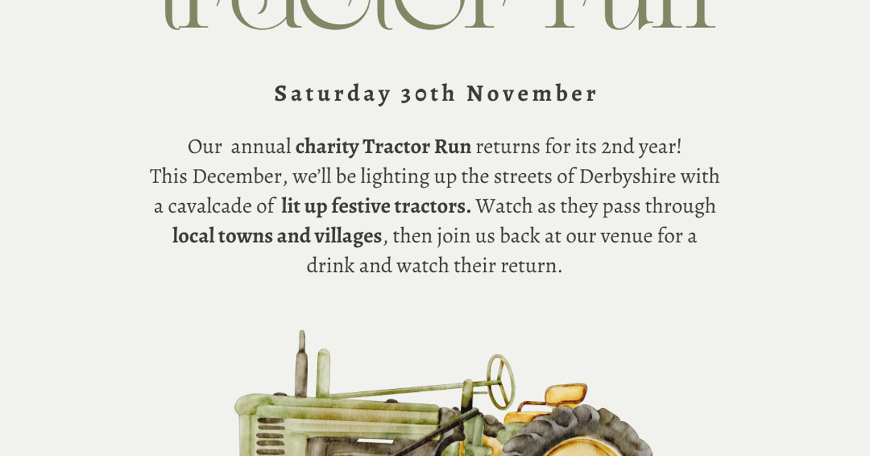 Festive Tractor Run