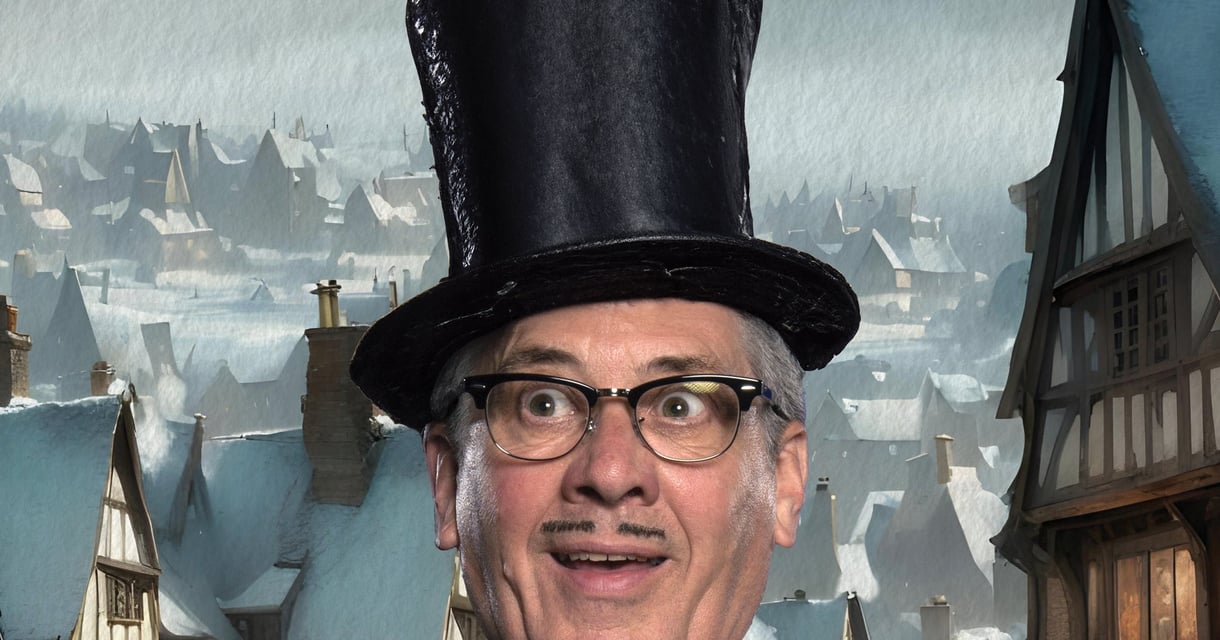 Count Arthur Strong Is Charles Dickens In 'a Christmas Carol'