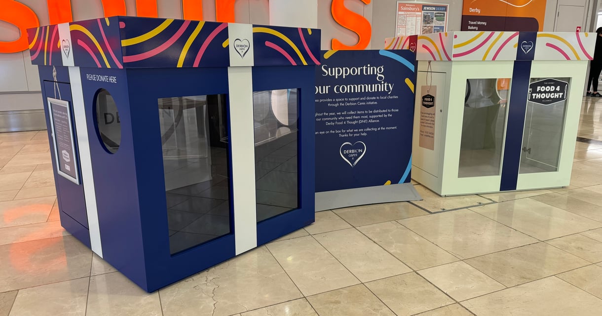 Derbion partners with Derby Food 4 Thought Alliance for return of school uniform initiative