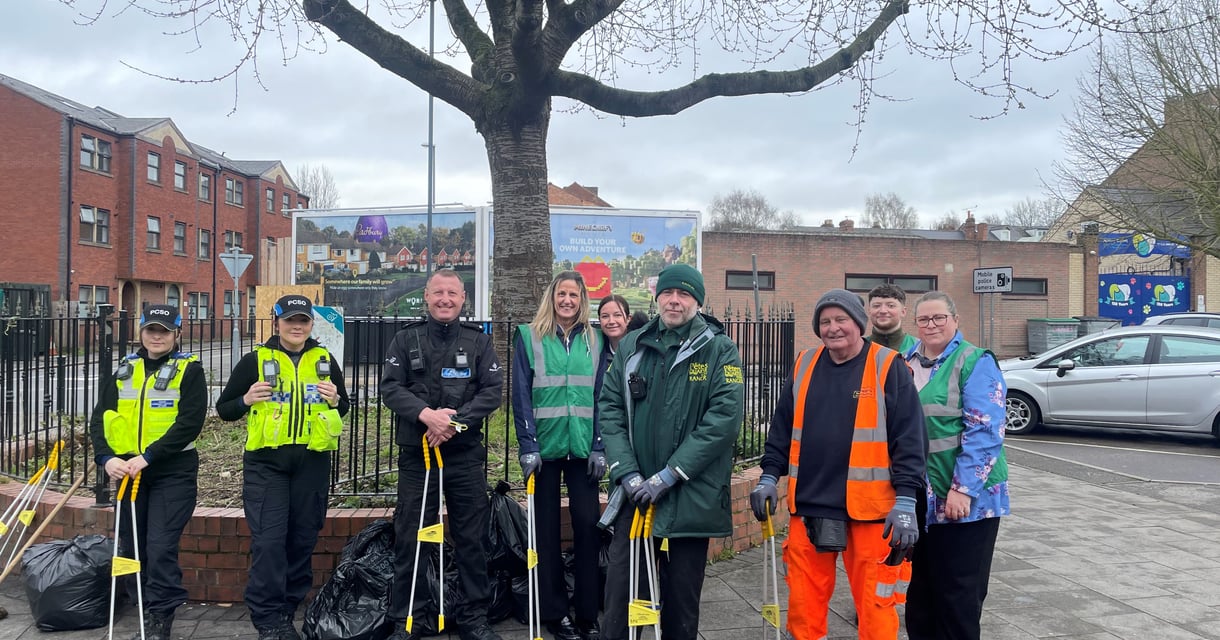 Derby Joins the Great British Spring Clean with a Sparkling Effort